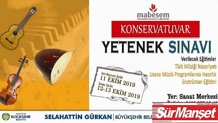 Türk Müziği Konservatuvarına öğrenci alınacak