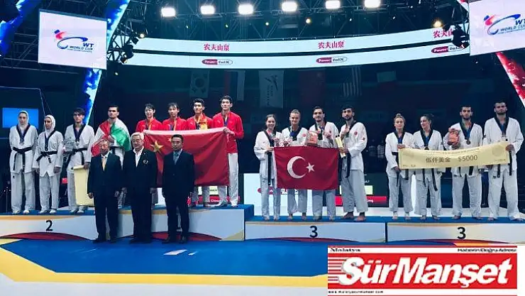 Türkiye Karışık Taekwondo Milli Takımı'ndan bronz madalya