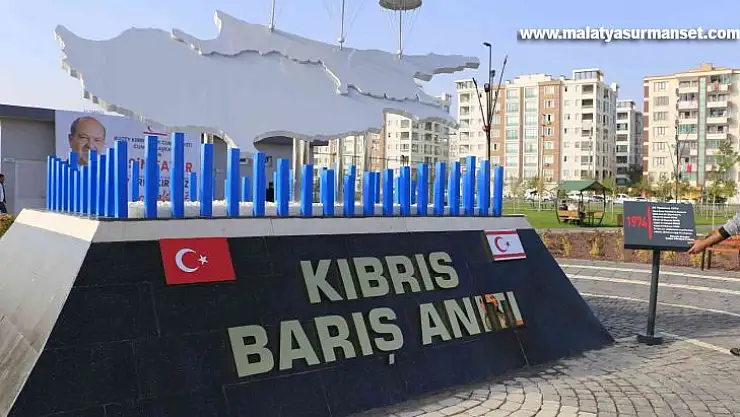 Türkiye'nin ilk Kıbrıs Barış Anıtı ve Ersin Tatar Parkı Diyarbakır'da yapıldı