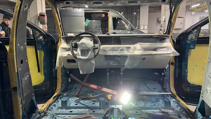 Türkiye'nin otomobili Togg zırhlandı