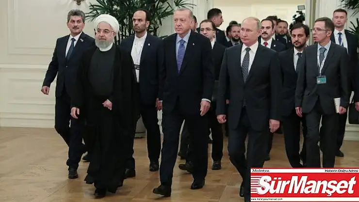 Türkiye-Rusya-İran Üçlü Liderler Zirvesi (2)