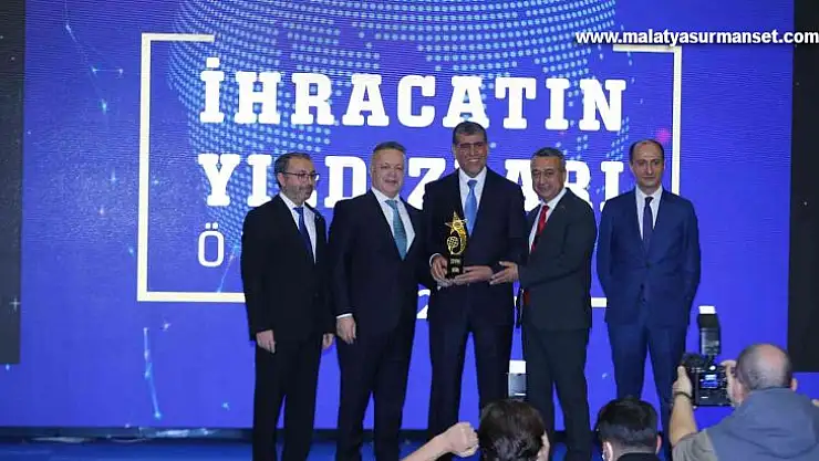 Türkiye sektör şampiyonu Altunkaya'ya , 'İhracatın Yıldızı' ödülü