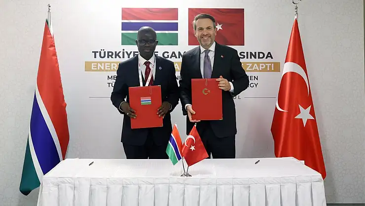 Türkiye ve Gambiya arasında enerji alanında iş birliği anlaşması