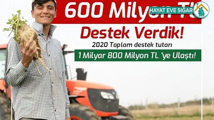Türkşeker'den çiftçilere 600 milyon lira destek