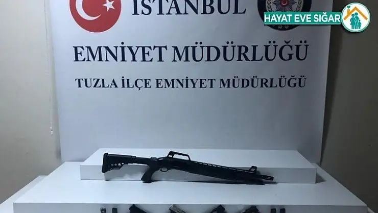Tuzla'da yasa dışı silah ticareti yapan 2 kişi yakalandı