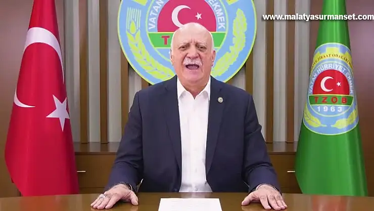 TZOB Genel Başkanı Bayraktar'dan genç nüfusun tarıma dönüşünün desteklenmesi çağrısı