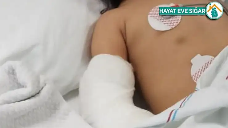 Üçüncü kattan düşerek ağır yaralanan çocuk Ankara'ya sevk edildi