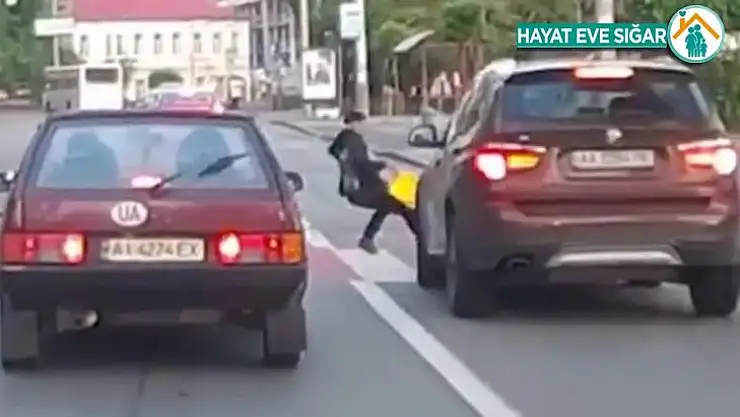 Ukrayna'da yaya son anda ölümden döndü