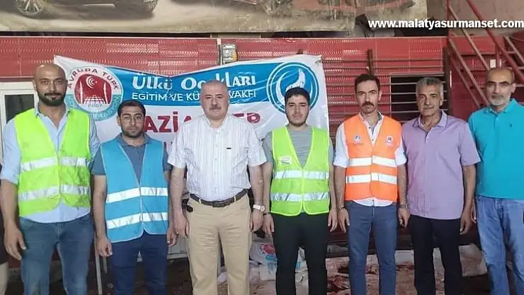 Ülkü Ocakları bayramda 750 ailenin ocağını şenlendirdi