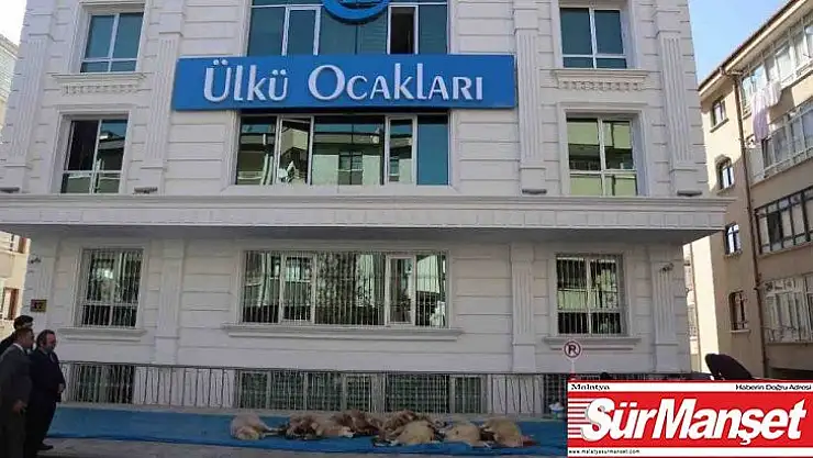 Ülkü Ocakları'ndan Mehmetçiğe kurban