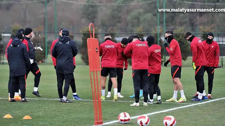 Ümit Milli Takım, İskoçya maçı hazırlıklarına başladı