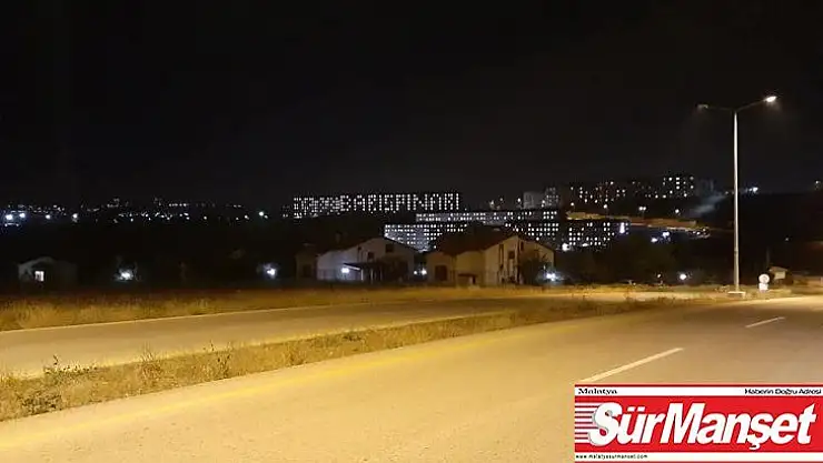 Üniversite öğrencilerinden Barış Pınarı Harekatı'na ışıklı destek