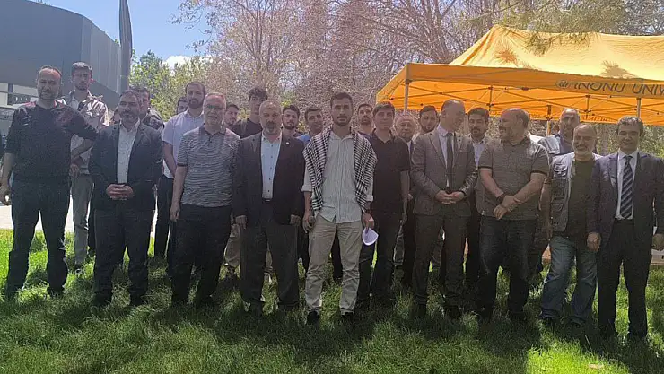 İnönü Üniversitesi Öğrencileri Mazlumların Yanında Durdu!