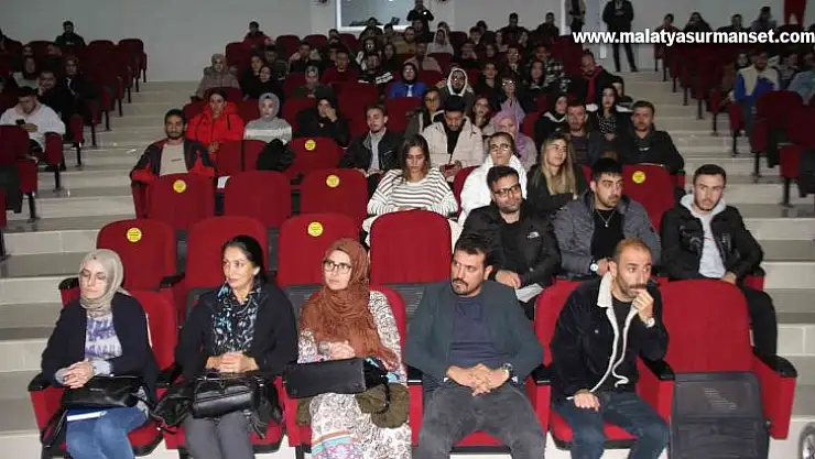 Üniversite öğrencilerine 'bağımlılıkla mücadele' konferansı
