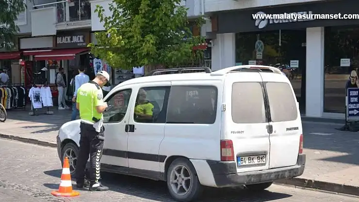 bin 229 sürücüye para cezası kesildi