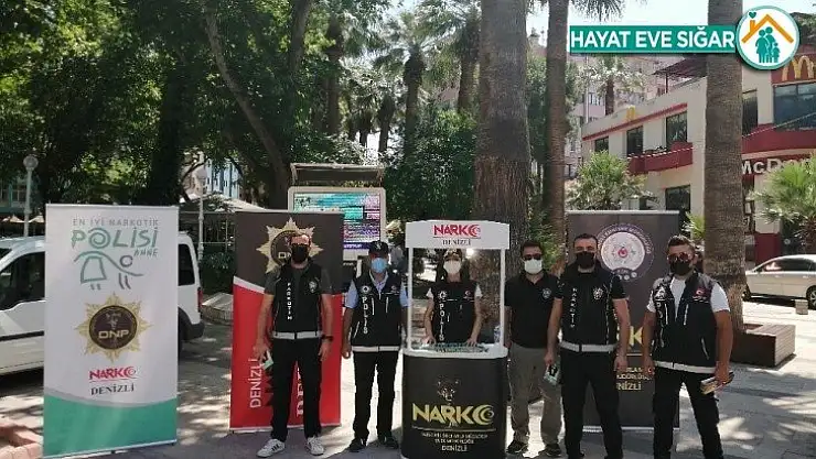 Uyuşturucu ile mücadelede 740 vatandaş bilgilendirildi