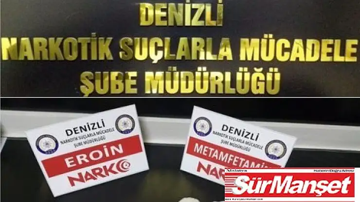 Uyuşturucu maddeler kiremitlerin arasından çıktı