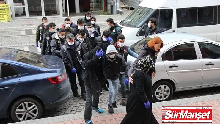 Uyuşturucu maddeyi süt ambalajlarında saklayan çeteye operasyon: 9 gözaltı