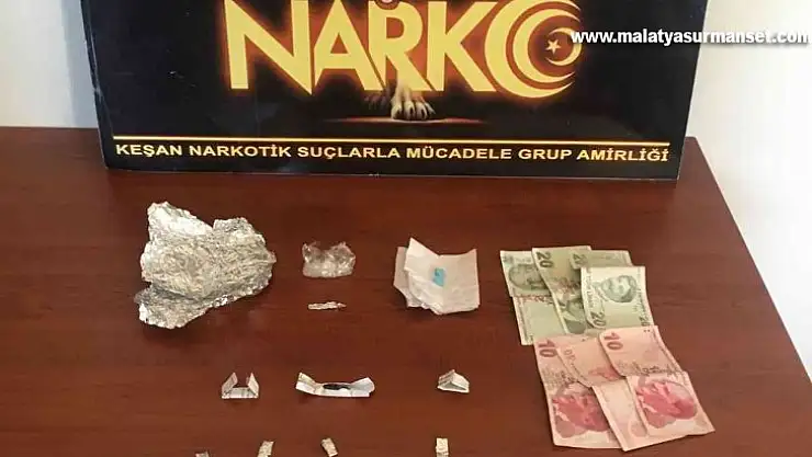 Uyuşturucuyu kullanan da satan da yakalandı