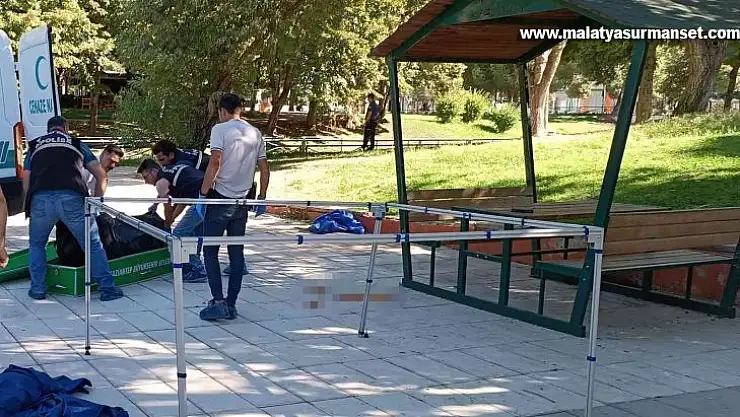 Uzman çavuş, parktaki bankta ölü bulundu