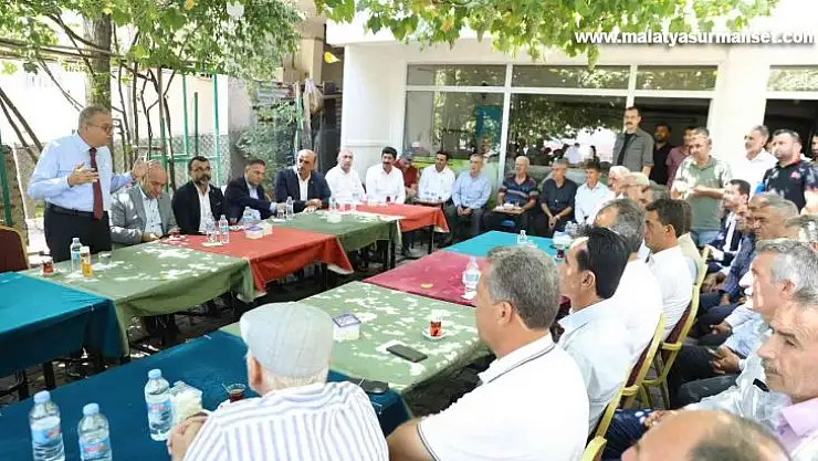 Vali Ali İhsan Su, üç ilçede vatandaşlarla bir araya geldi