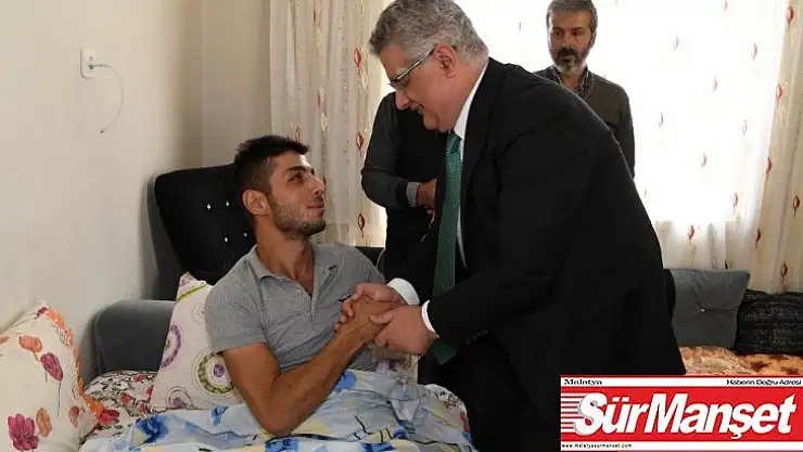 Vali Aykut Pekmez'den 'Barış Pınarı Harekatı' gazilerine ziyaret