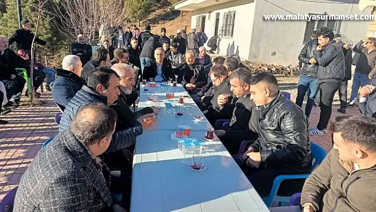 Vali Çuhadar, Düdan Köyü halkıyla bir araya geldi