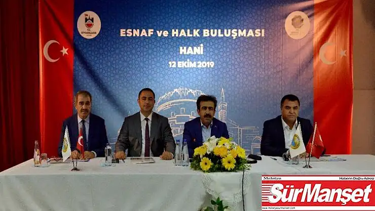 Vali Güzeloğlu Hani'de esnaf ve vatandaşlarla buluştu