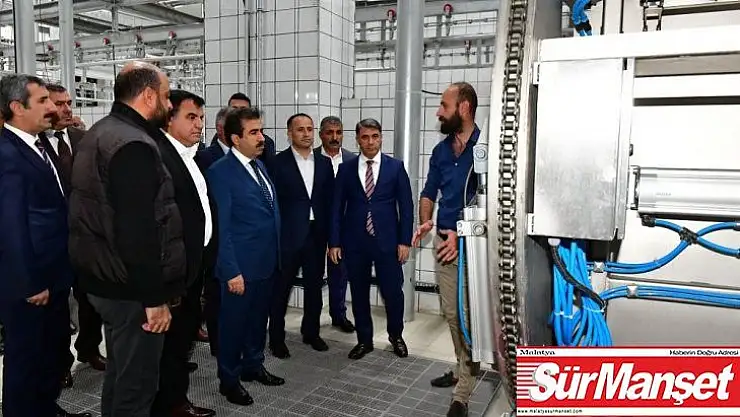 Vali Güzeloğlu Tarıma Dayalı İhtisas Besi OSB'de işletme sahipleriyle bir araya geldi