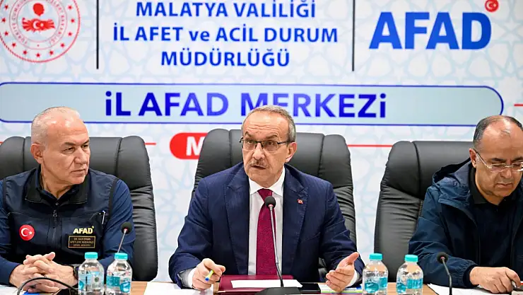 Vali Seddar Yavuz İl Afet Risk Azaltma Planı Toplantısına Katıldı