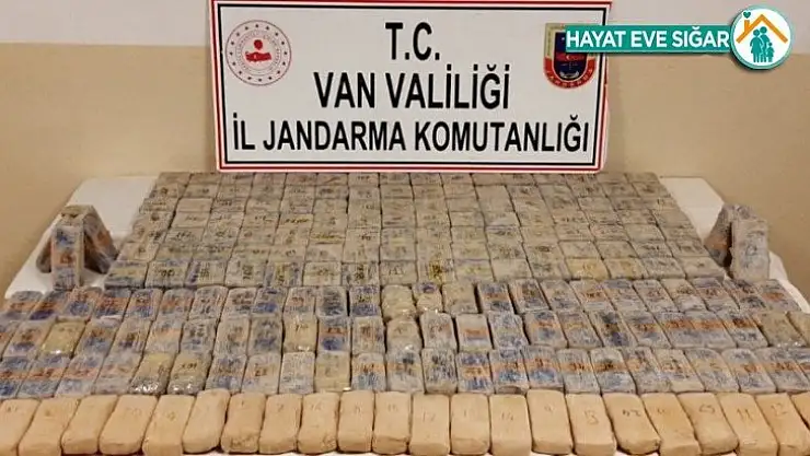 Van'da 114 kilo eroin ele geçirildi