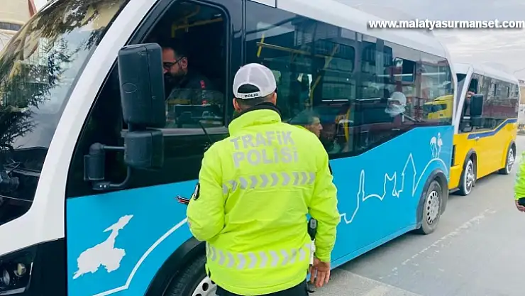 Van'da 20 araç trafikten men edildi