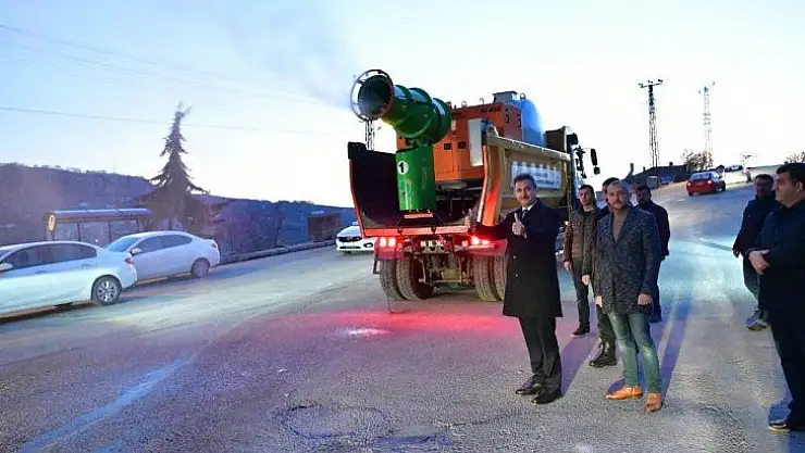 Virüs avcısı 'Covit19savar' Mamak sokaklarında