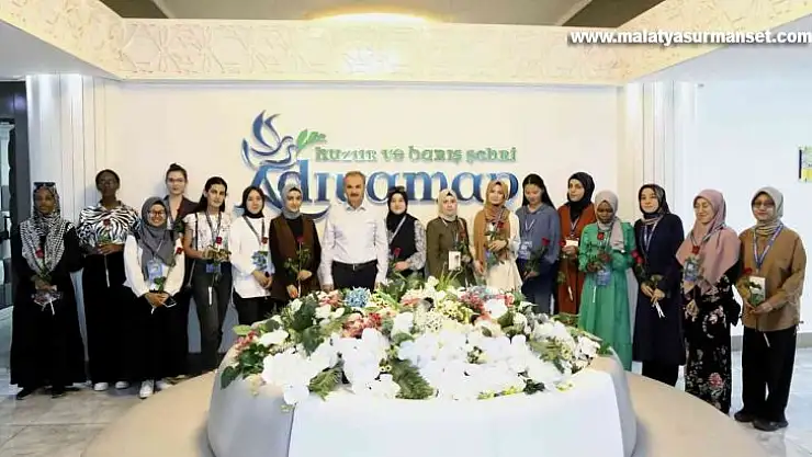 Yabancı öğrencilere şehrin güzellikleri tanıtıldı