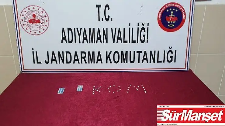 Yabancı uyruklu şahsın aracında narkotik haplar ele geçirildi