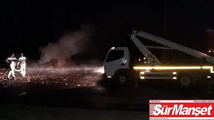 Yanan kabuklar korkuttu