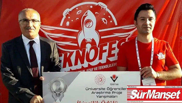 Yangın söndürme mühimmatı projesine ödül