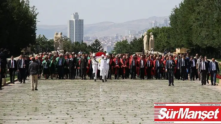 Yargıtay Başkanı Cirit, Anıtkabir'i ziyaret etti