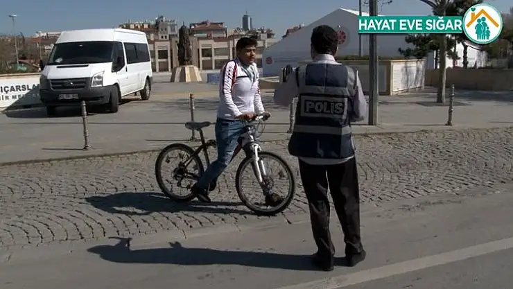 Yasağı ihlal etti, yakalanınca 