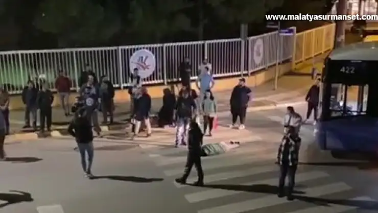 Yaya geçidinde dehşet: