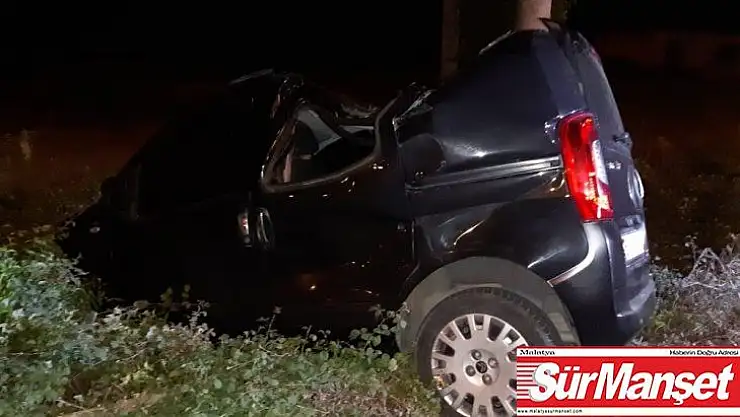 Yayaya çarpmamak için kaza yaptı: 5 yaralı