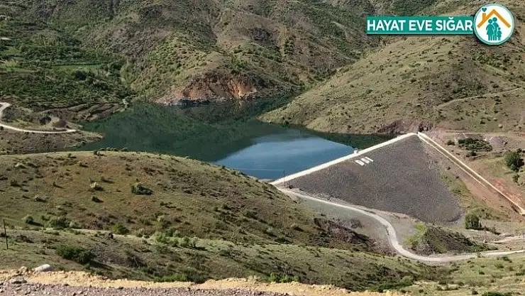 Yaygın Göleti'nden su tahliyesi başladı