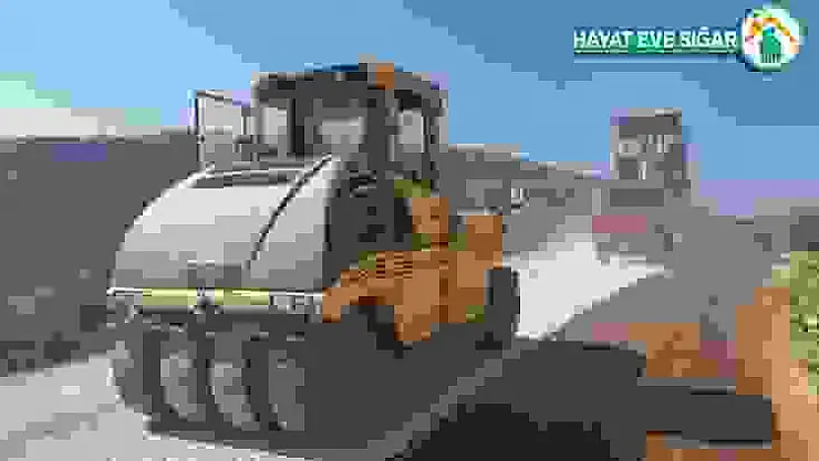 Yaylapınar Mahallesi yayla yolunda sathi kaplama çalışması yapıldı