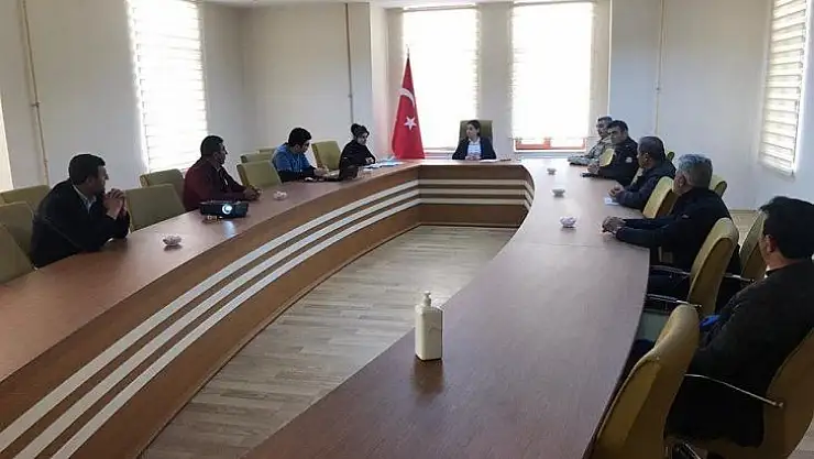 Yazıhan'da korona virüs önlemleri