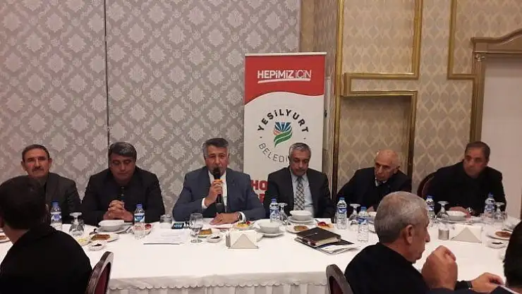 Yazıhan'da muhtarlar bir  araya geldi