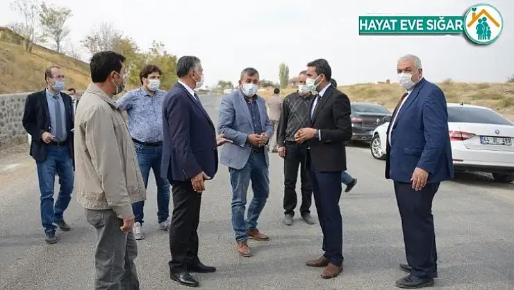 Yazıhan'da yol sorunları çözülüyor