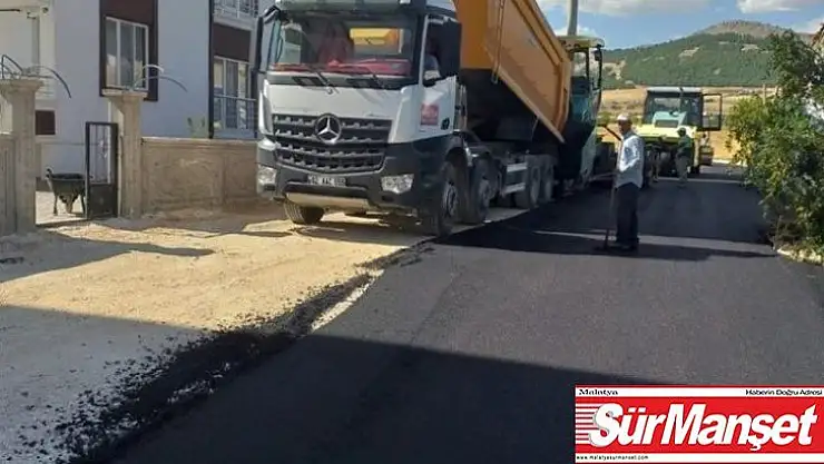 Yeni Mahallede asfalt çalışması yapıldı