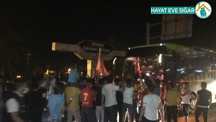 Yeni Malatyaspor'a coşkulu karşılama