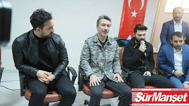 Yeni Malatyaspor'da Ali Ravcı ve Eren Tozlu öğrencilerle bir araya geldi