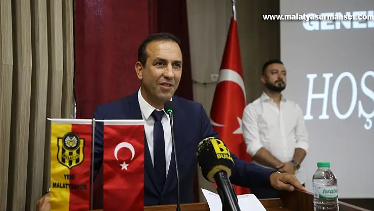 Yeni Malatyaspor'da başkanlığa Adil Gevrek seçildi